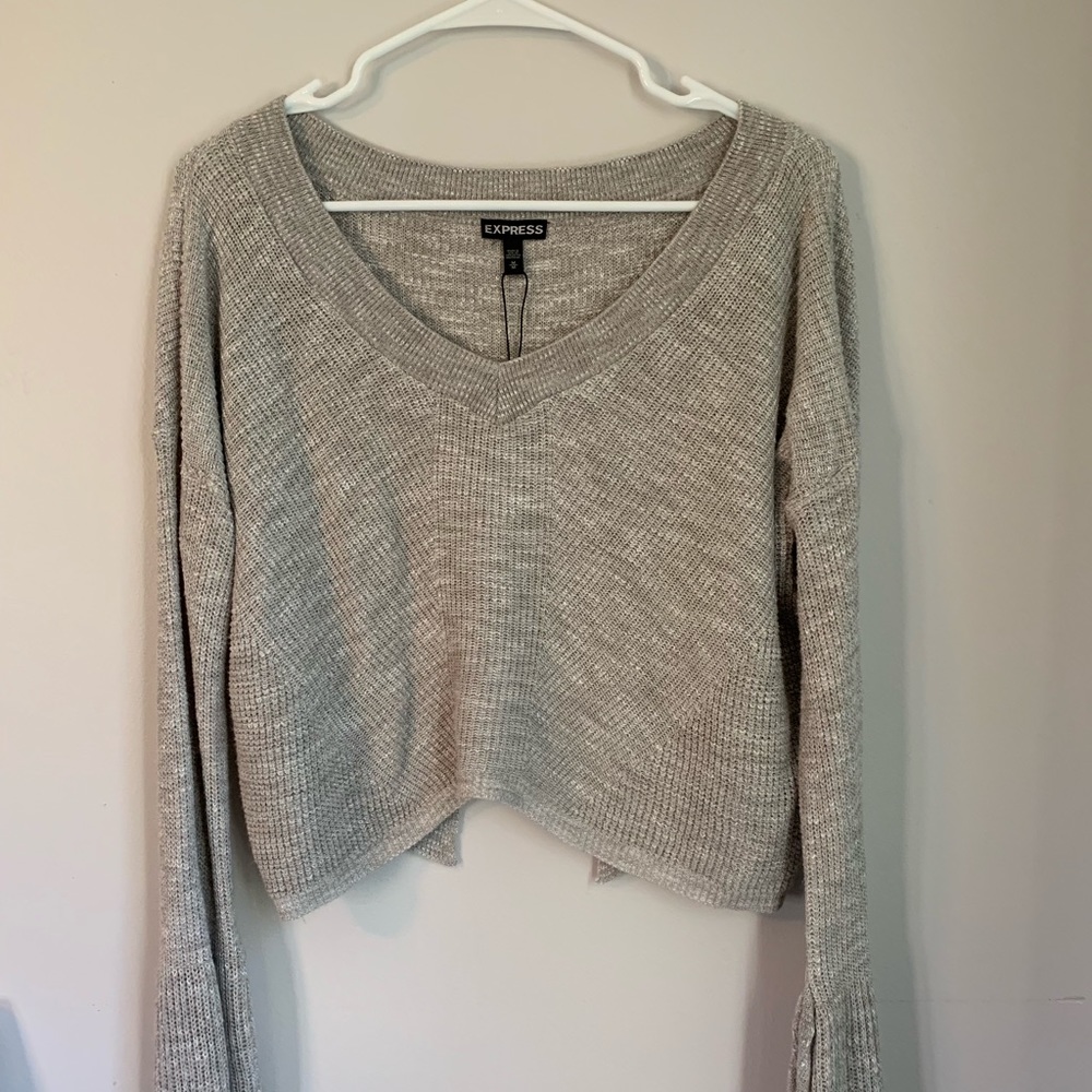 Sweater crop top!